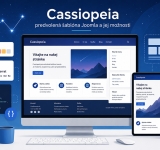 Cassiopeia: predvolená šablóna Joomla a jej možnosti